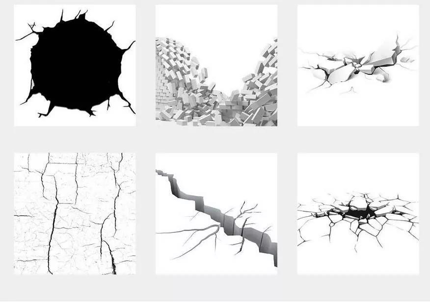 建筑结构裂缝有几种形式？