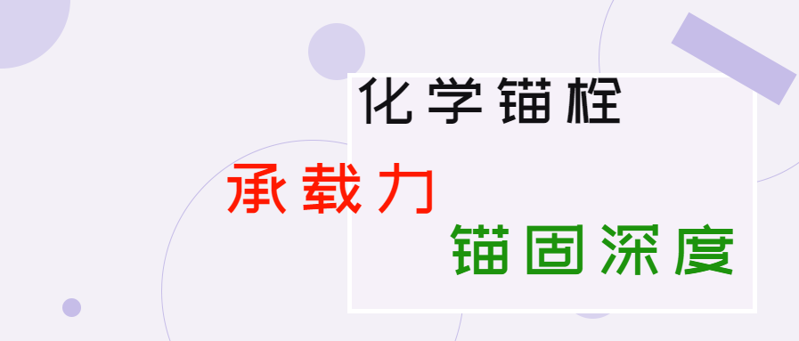 化学锚栓的锚固深度和承载力是多少？你知道吗？