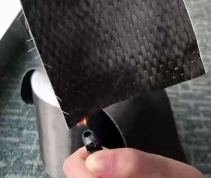 火烧碳布 火烧碳布